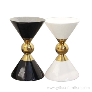 Fibreglass Hourglass End Table